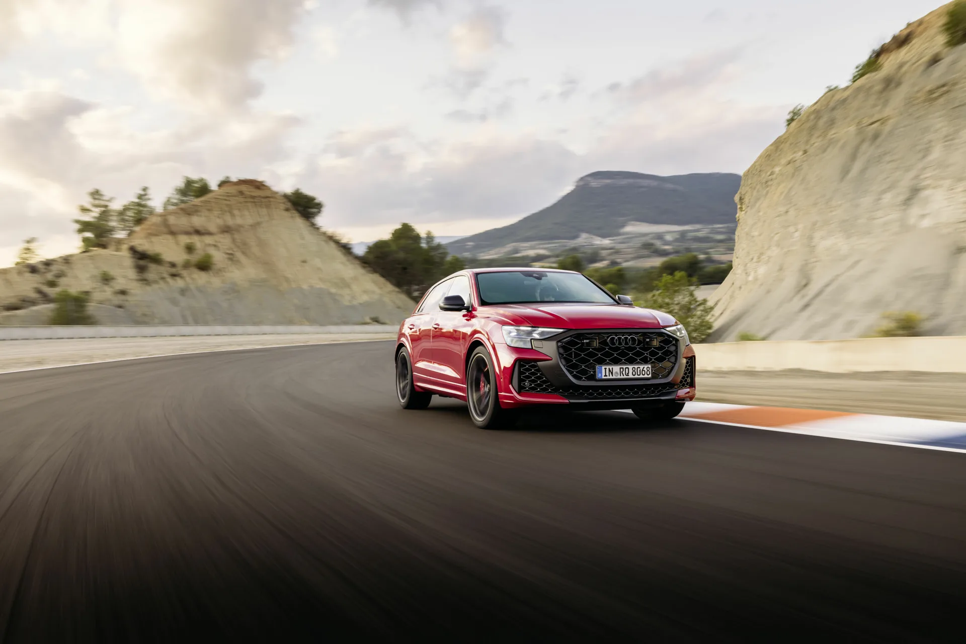 Audi RS Q8 performance on track
